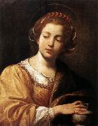 VOUET, Simon St Catherine er oil painting on canvas